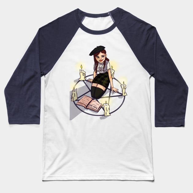 Love Spell Baseball T-Shirt by TeeAgromenaguer